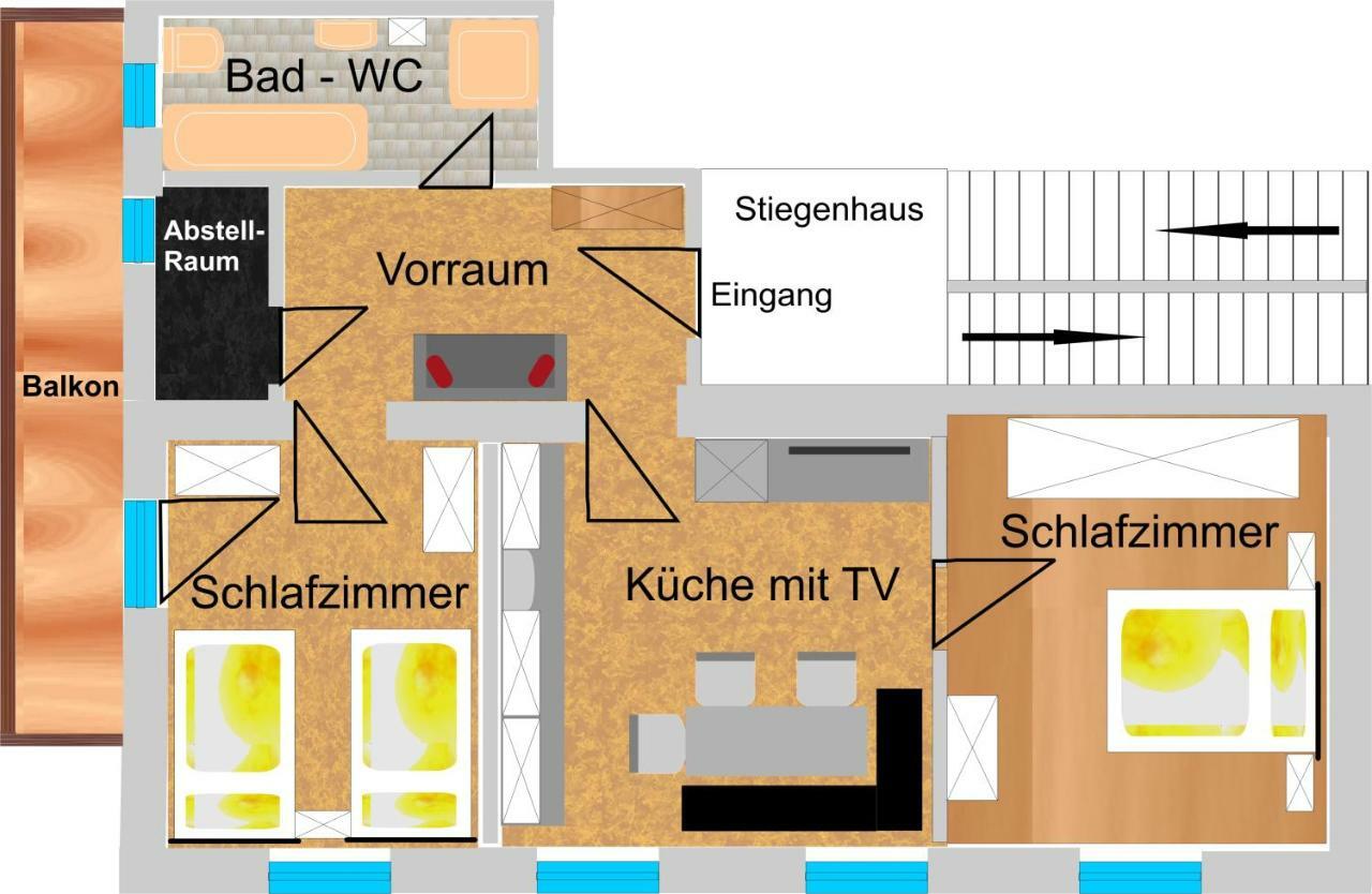 Ferienwohnung Familie Meinschad Rietz Dış mekan fotoğraf